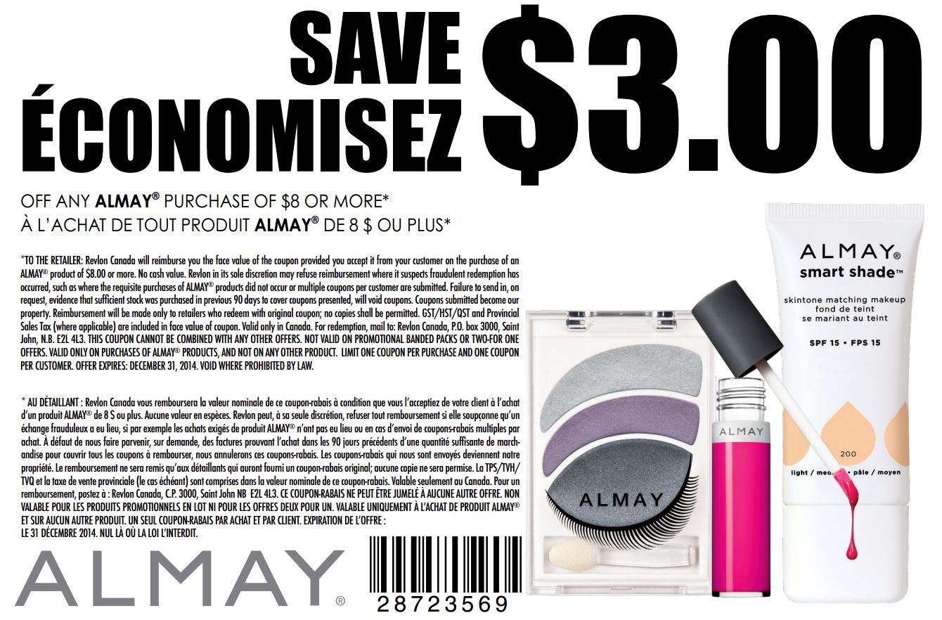 Almay Printable Coupons