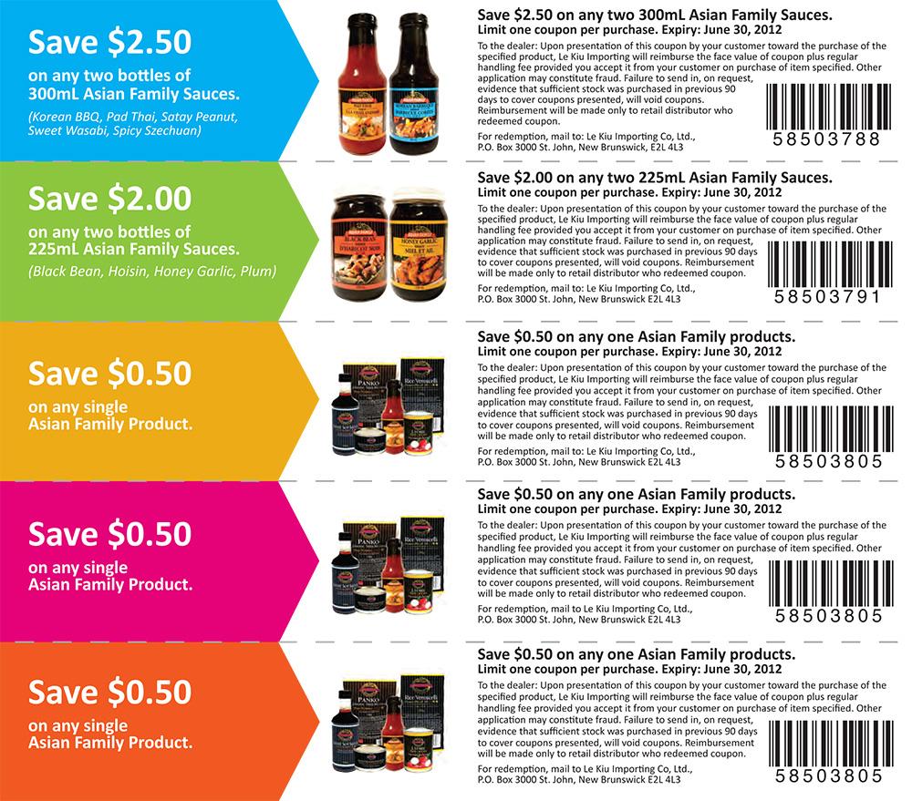 Asian Family Sauces Details