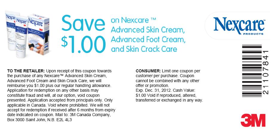 Nexcare cream - Details